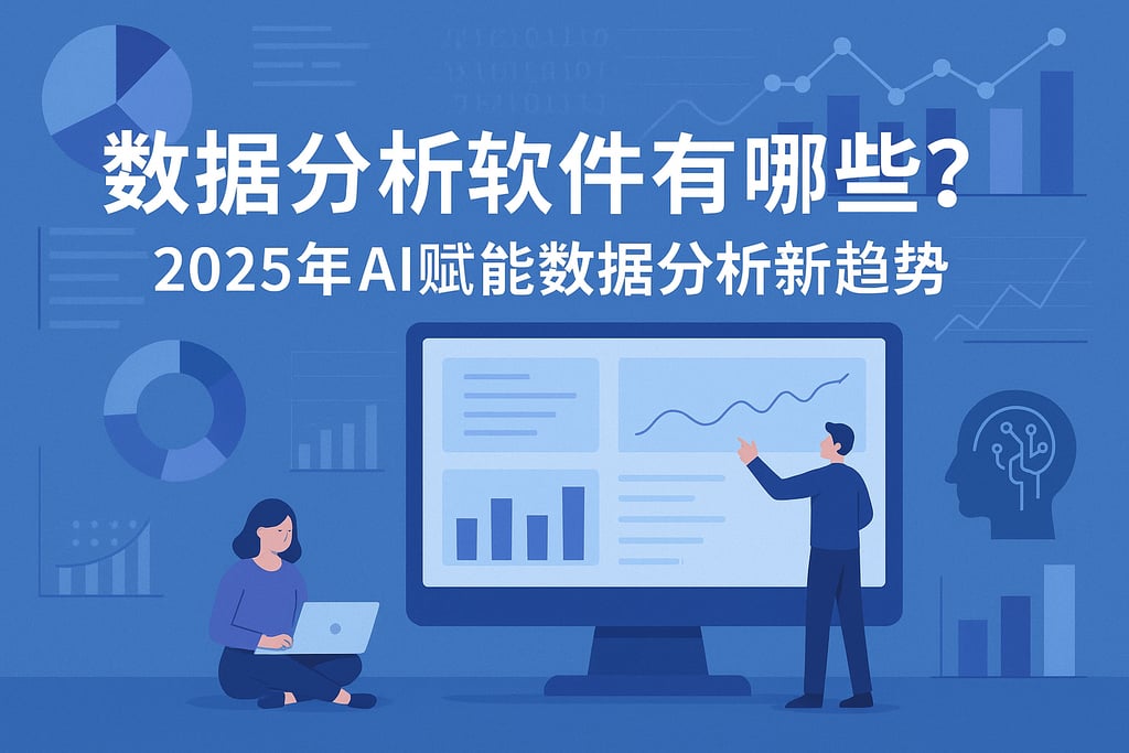 分析数据的软件有哪些？2025年AI赋能数据分析新趋势
