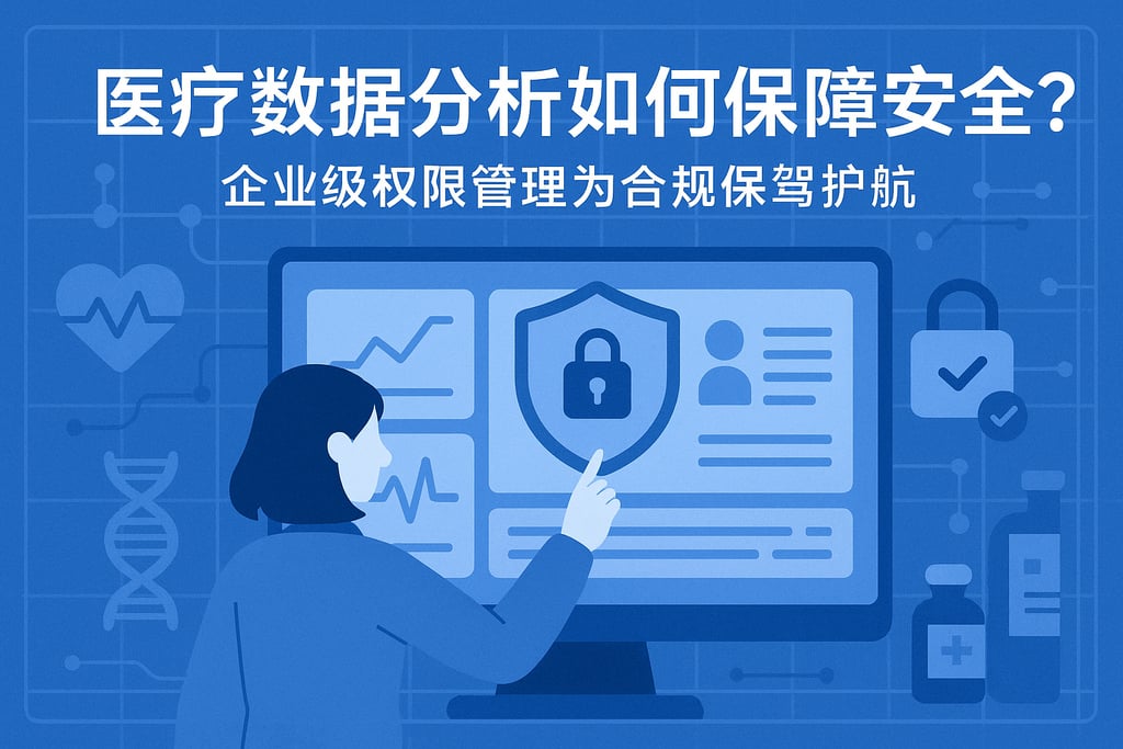 医疗数据分析如何保障安全？企业级权限管理为合规保驾护航