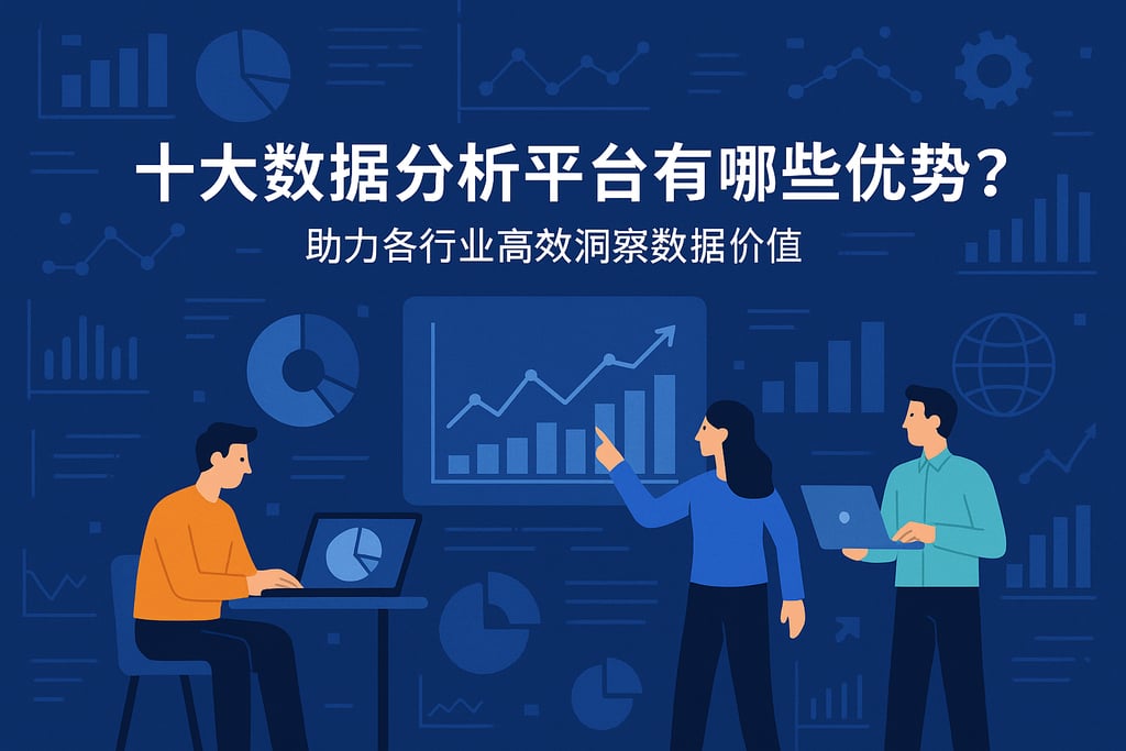 十大数据分析平台有哪些优势？助力各行业高效洞察数据价值