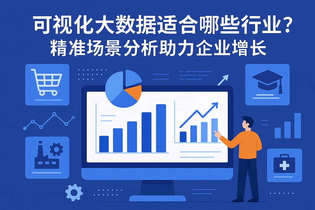 可视化大数据适合哪些行业？精准场景分析助力企业增长