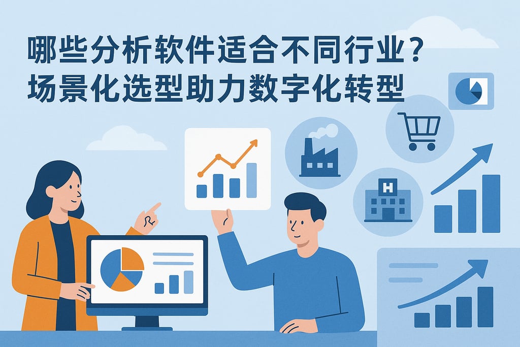哪些分析软件适合不同行业？场景化选型助力数字化转型