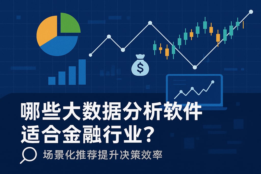 哪些大数据分析软件适合金融行业？场景化推荐提升决策效率