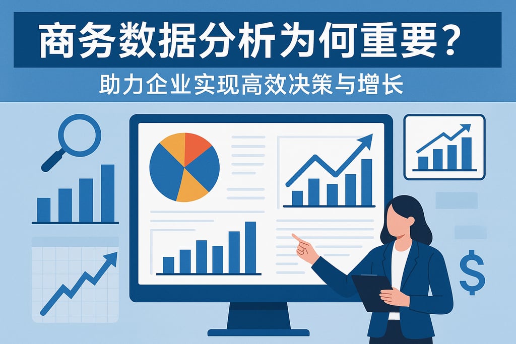 商务数据分析为何重要？助力企业实现高效决策与增长