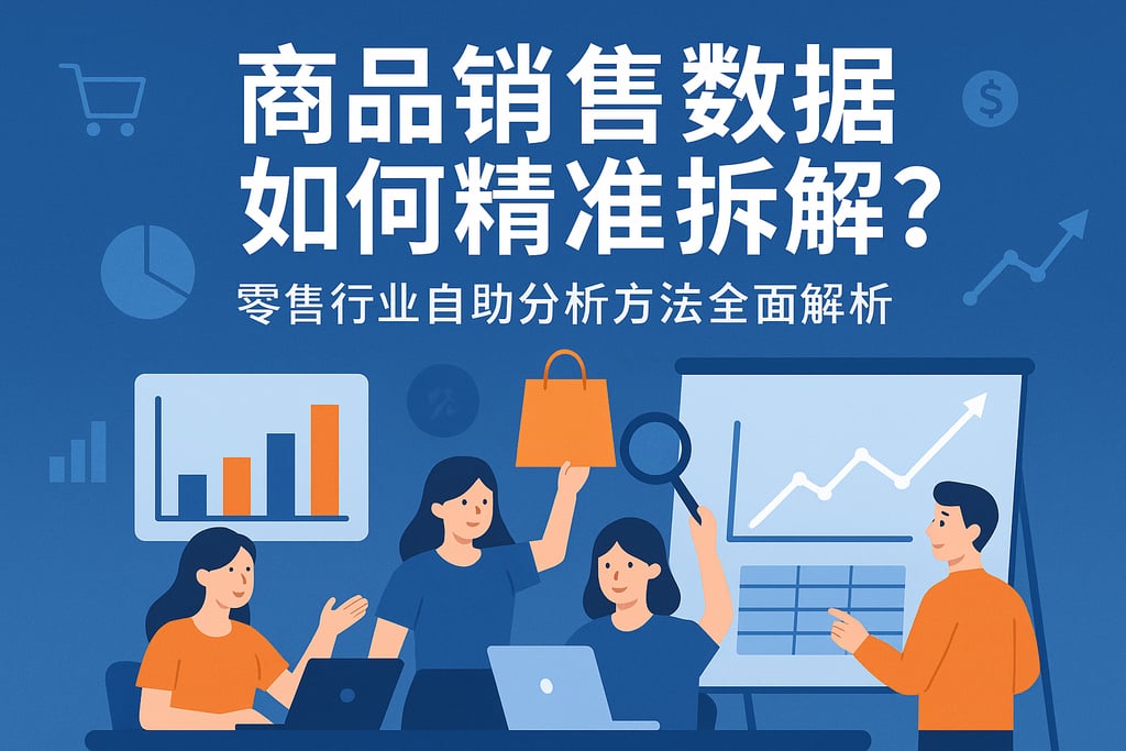 商品销售数据如何精准拆解？零售行业自助分析方法全面解析