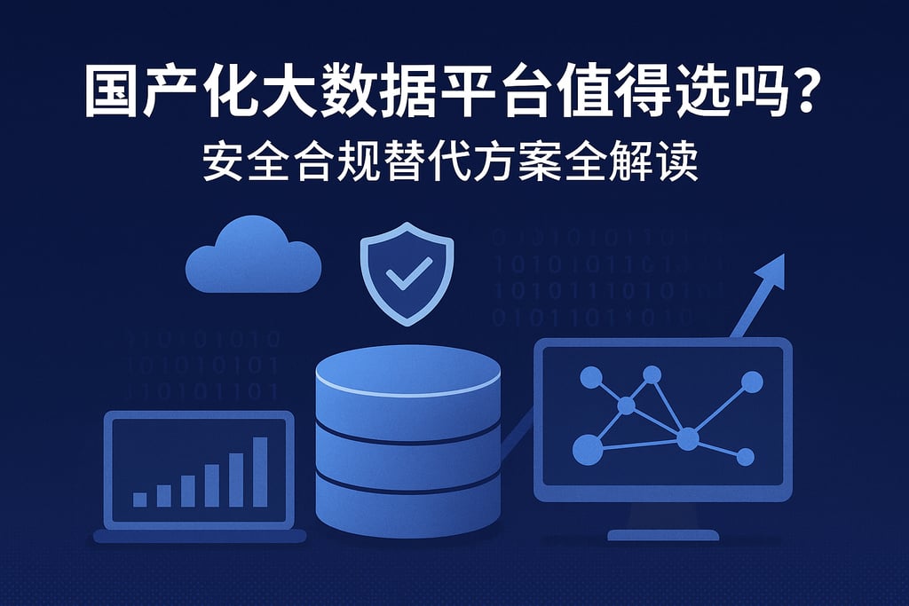国产化大数据平台值得选择吗？安全合规替代方案全解读