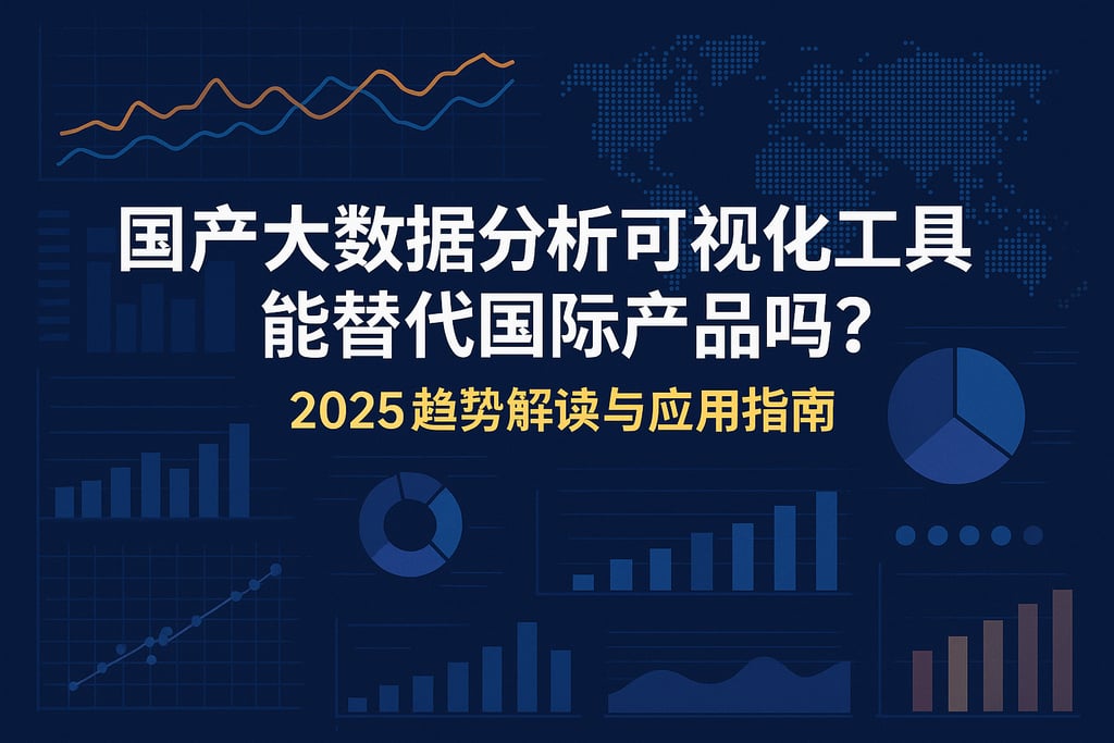 国产大数据分析可视化工具能替代国际产品吗？2025趋势解读与应用指南