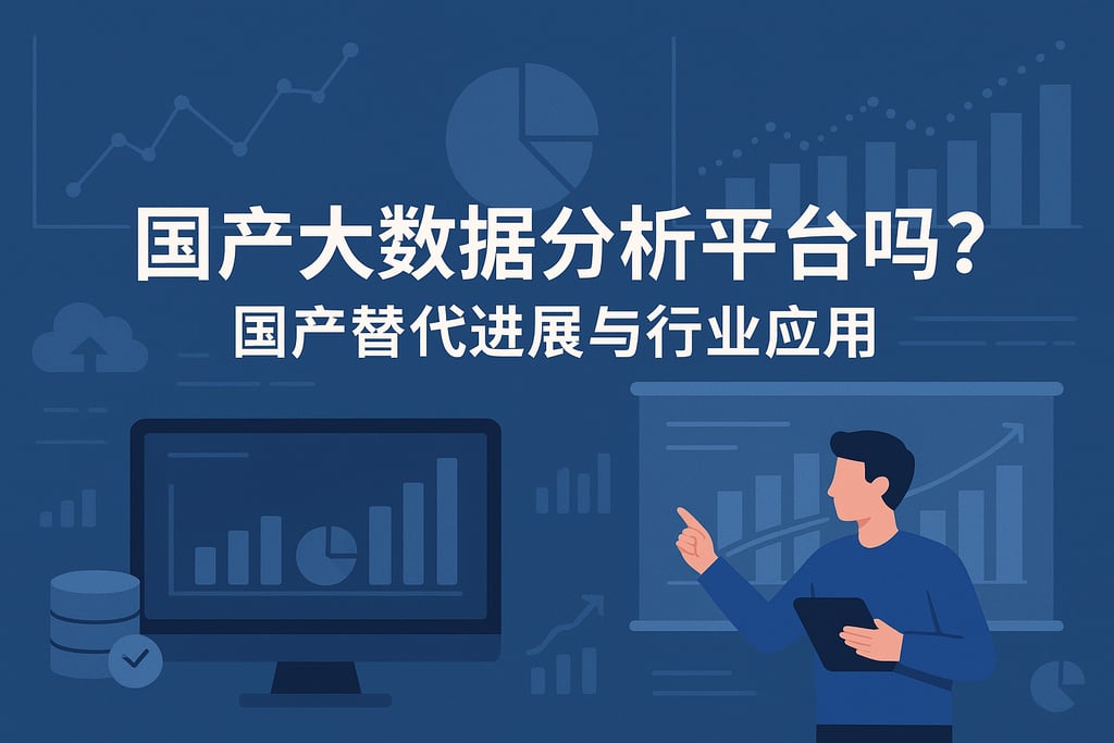 国产大数据分析平台靠谱吗？国产替代进展与行业应用