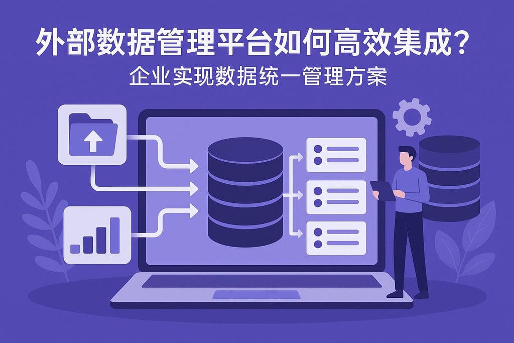 外部数据管理平台如何高效集成？企业实现数据统一管理方案
