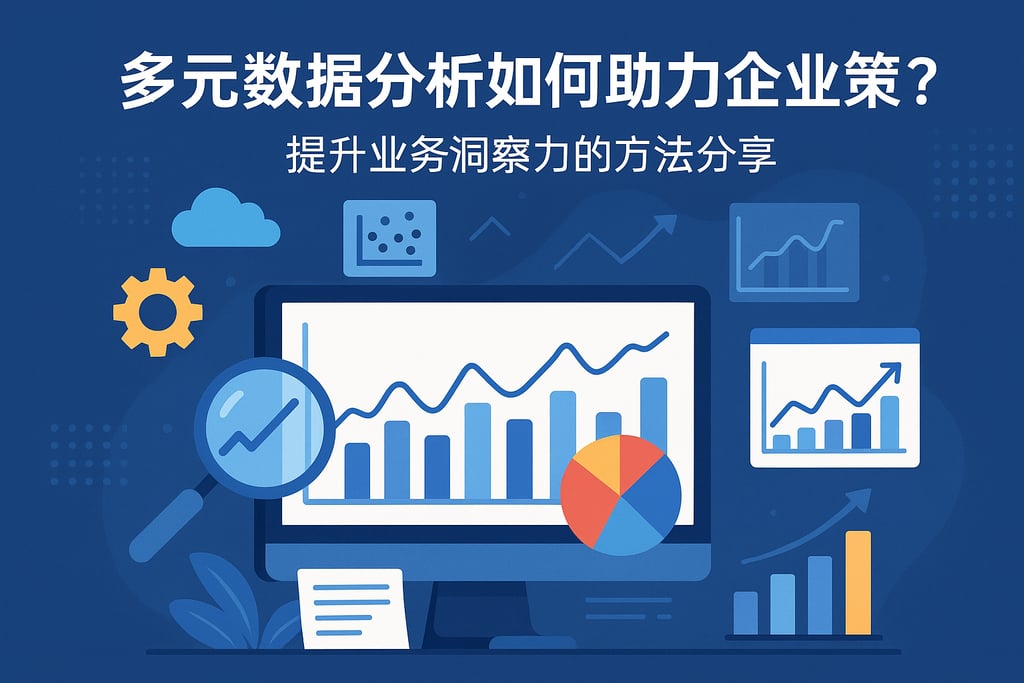 多元数据分析如何助力企业决策？提升业务洞察力的方法分享