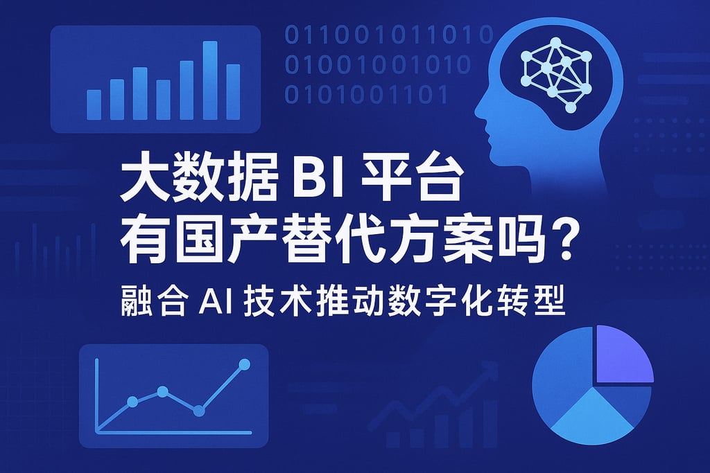 大数据BI平台有国产替代方案吗？融合AI技术推动数字化转型