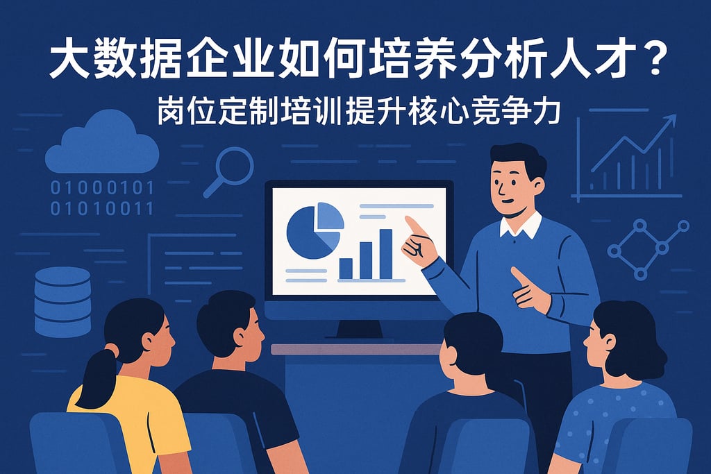 大数据企业如何培养分析人才？岗位定制培训提升核心竞争力