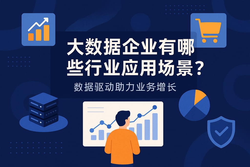 大数据企业有哪些行业应用场景？数据驱动助力业务增长