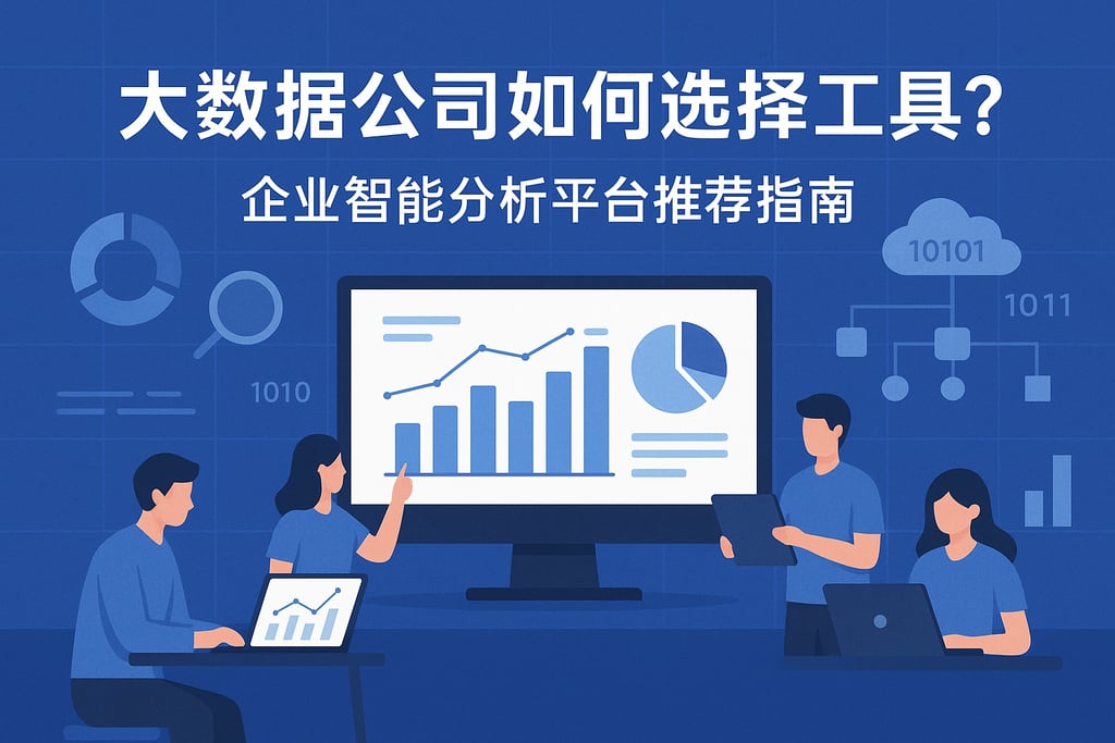 大数据公司如何选择工具？企业智能分析平台推荐指南