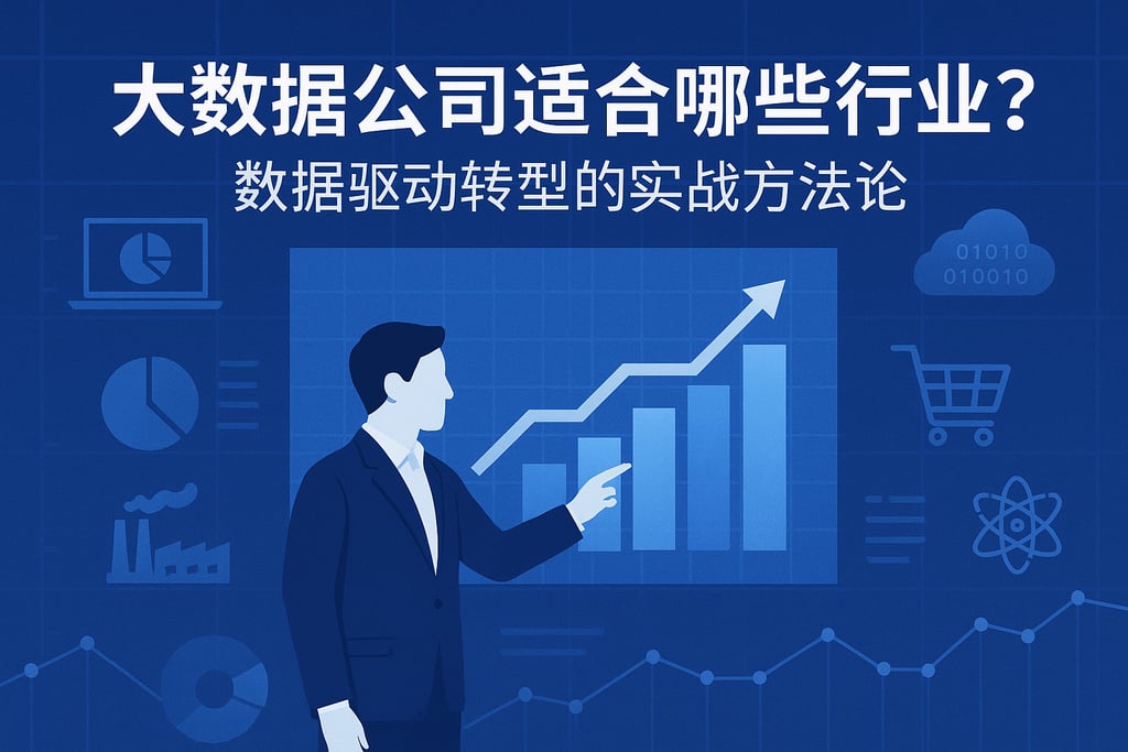大数据公司适合哪些行业？数据驱动转型的实战方法论