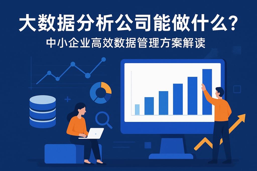 大数据分析公司能做什么？中小企业高效数据管理方案解读