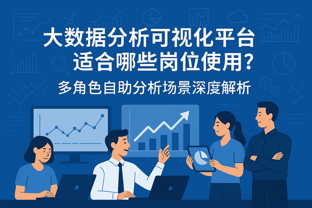 大数据分析可视化平台适合哪些岗位使用？多角色自助分析场景深度解析