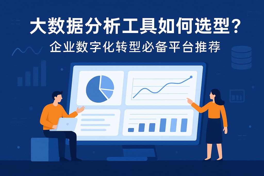 大数据分析工具如何选型？企业数字化转型必备平台推荐