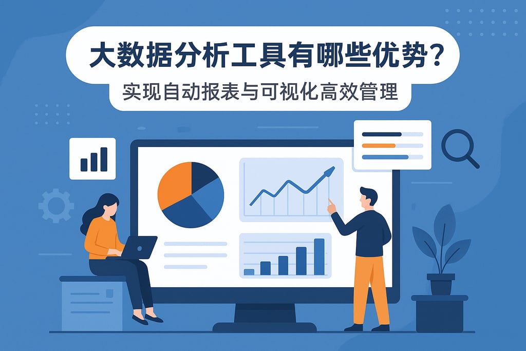 大数据分析工具有哪些优势？实现自动报表与可视化高效管理
