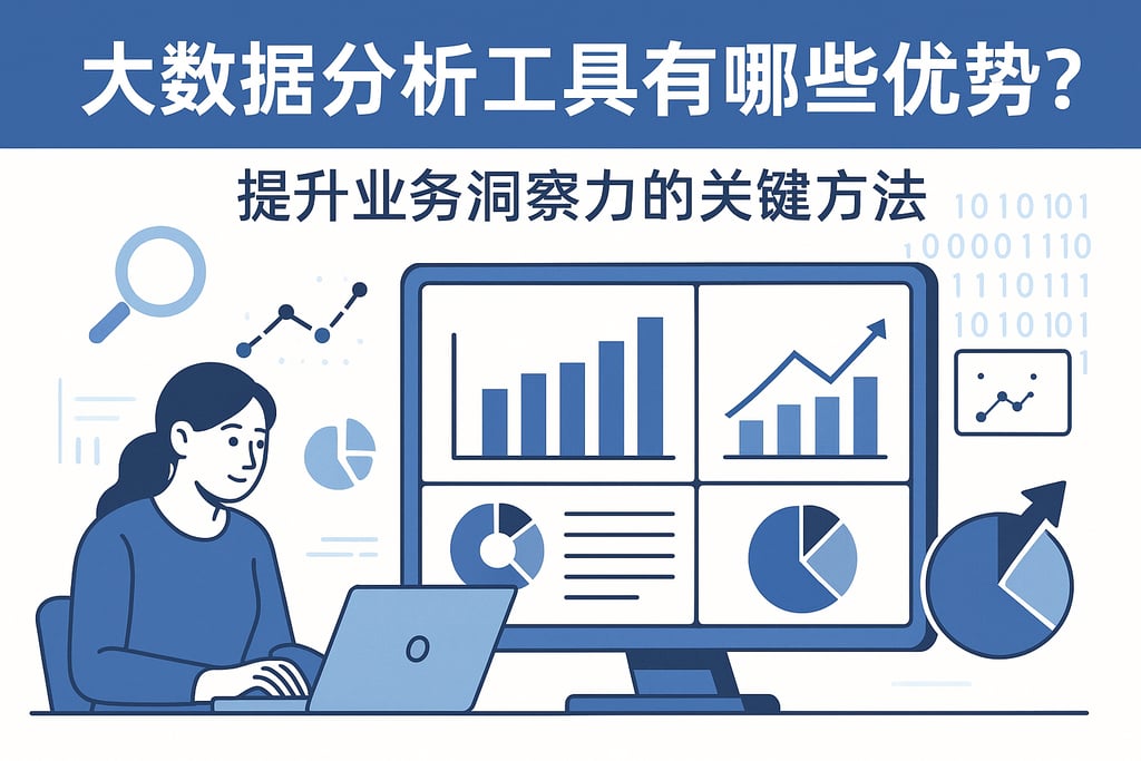 大数据分析工具有哪些优势？提升业务洞察力的关键方法