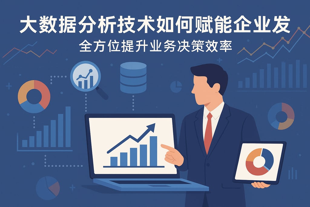 大数据分析技术如何赋能企业发展？全方位提升业务决策效率