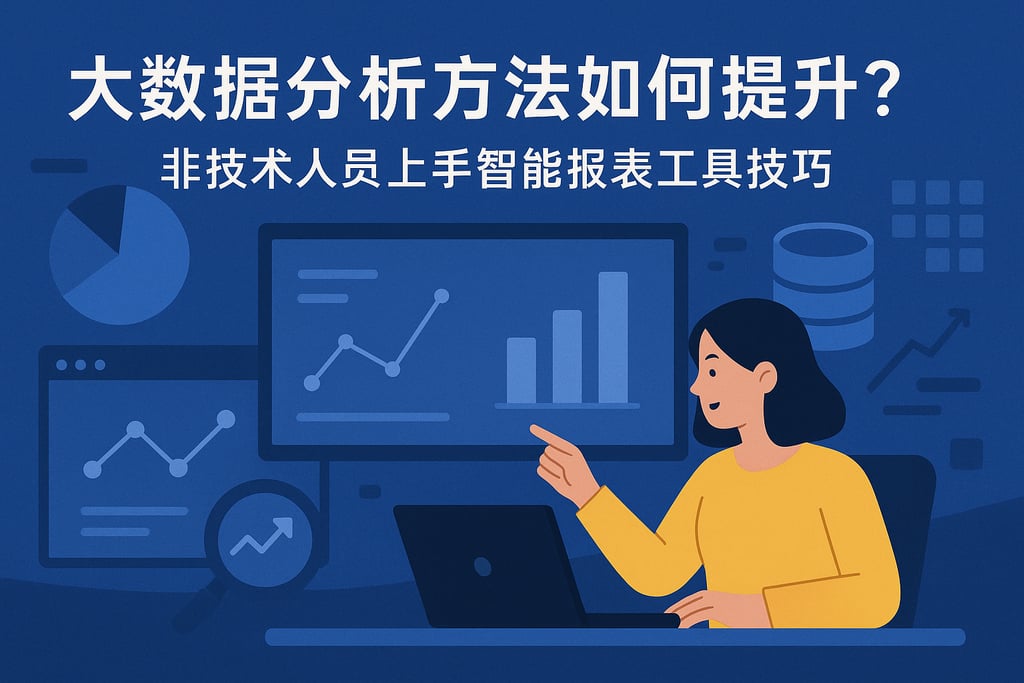 大数据分析方法如何提升？非技术人员上手智能报表工具技巧