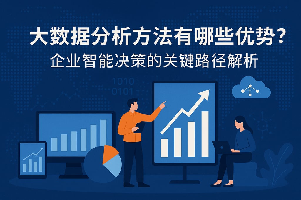 大数据分析方法有哪些优势？企业智能决策的关键路径解析