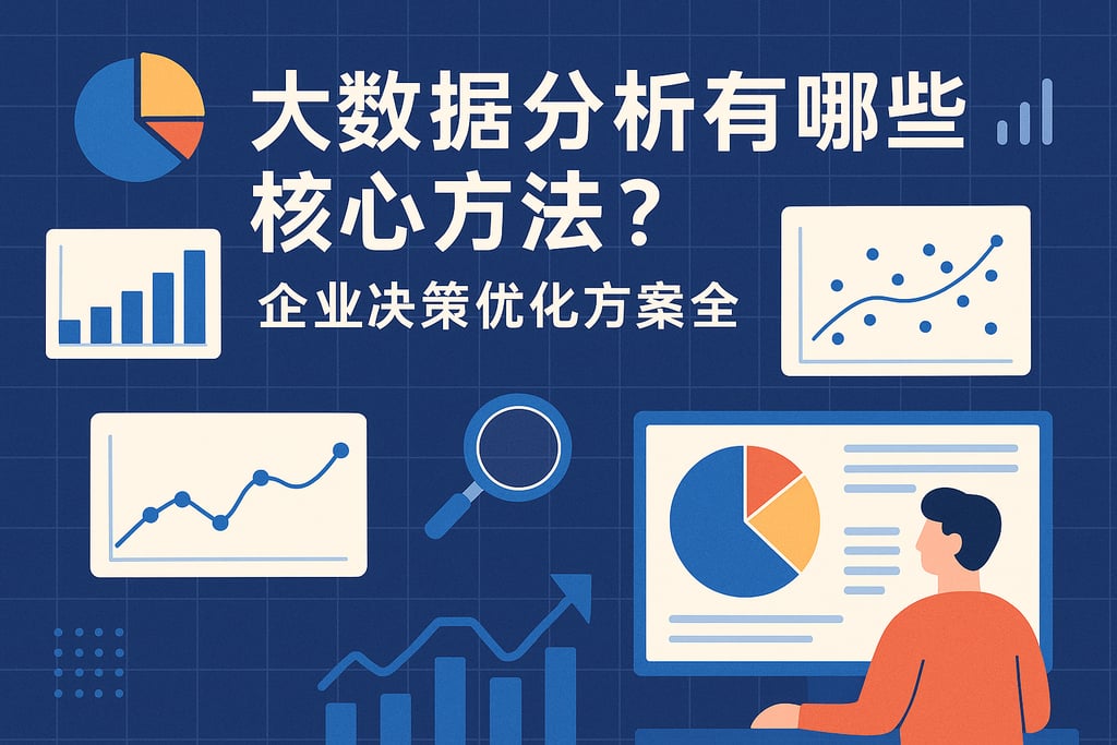 大数据分析有哪些核心方法？企业决策优化方案全解