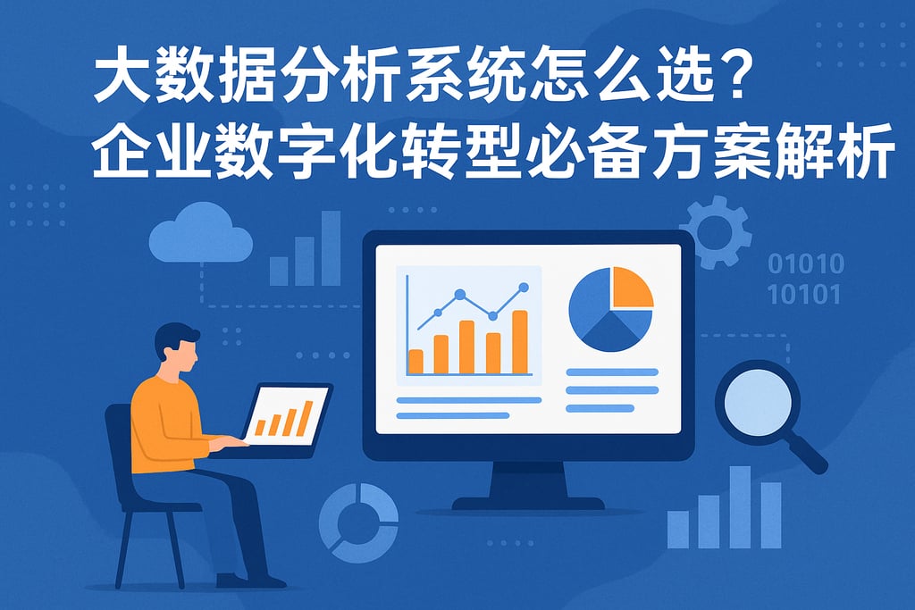 大数据分析系统怎么选？企业数字化转型必备方案解析