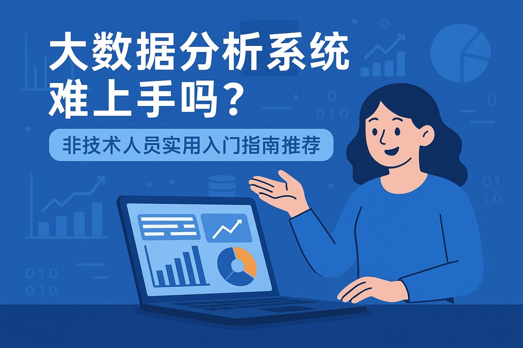 大数据分析系统难上手吗？非技术人员实用入门指南推荐
