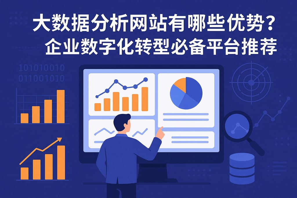 大数据分析网站有哪些优势？企业数字化转型必备平台推荐
