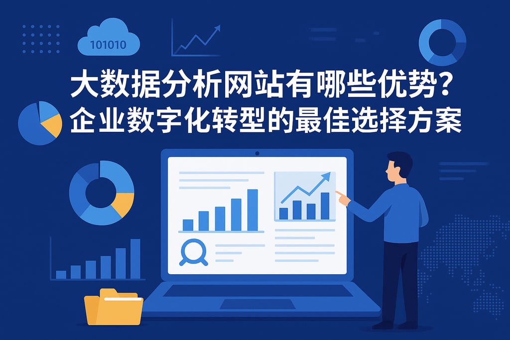 大数据分析网站有哪些优势？企业数字化转型的最佳选择方案