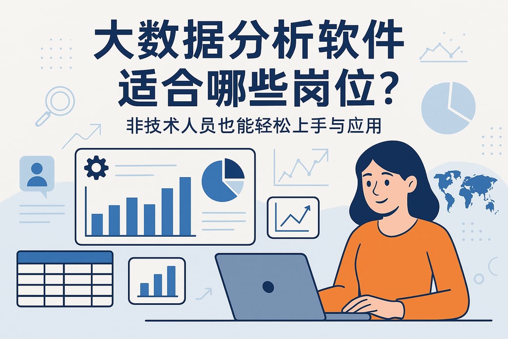 大数据分析软件适合哪些岗位？非技术人员也能轻松上手与应用