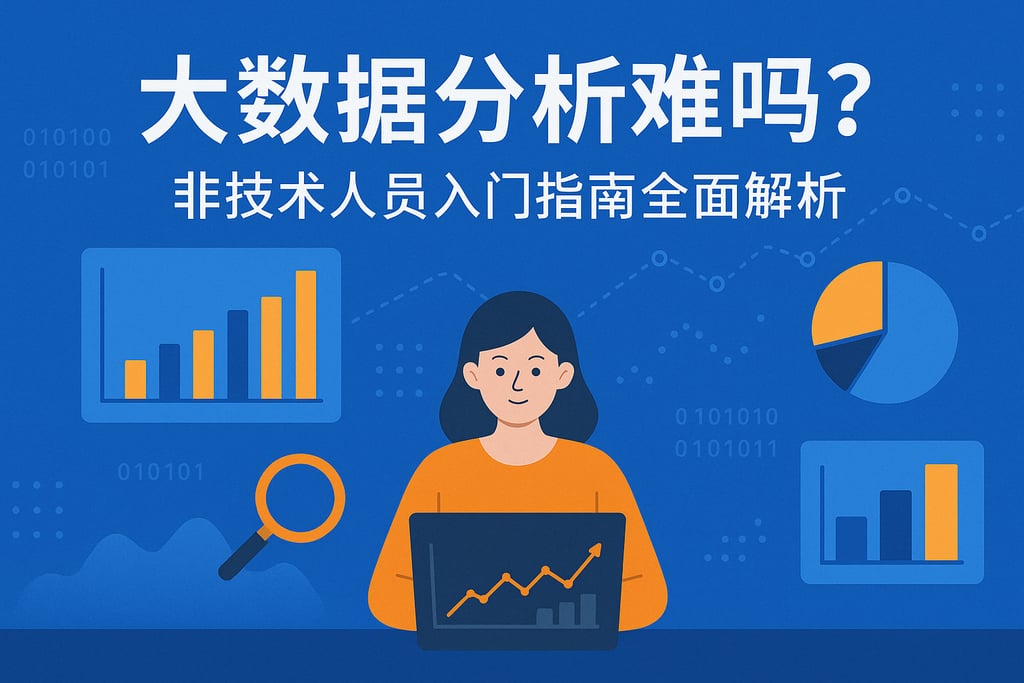 大数据分析难吗？非技术人员入门指南全面解析