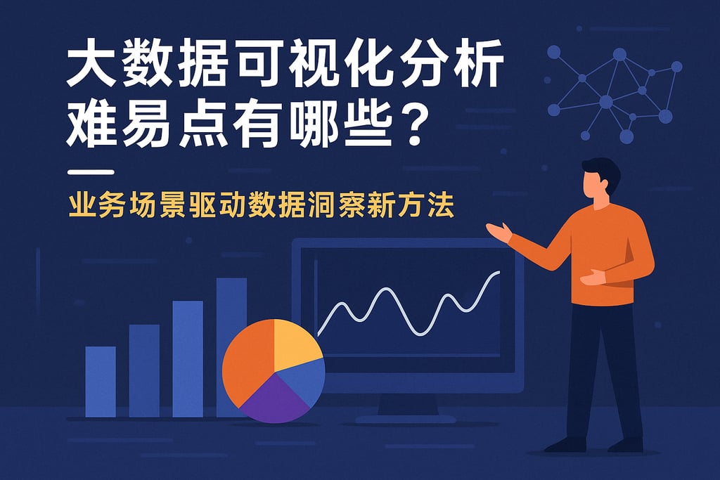 大数据可视化分析难易点有哪些？业务场景驱动数据洞察新方法