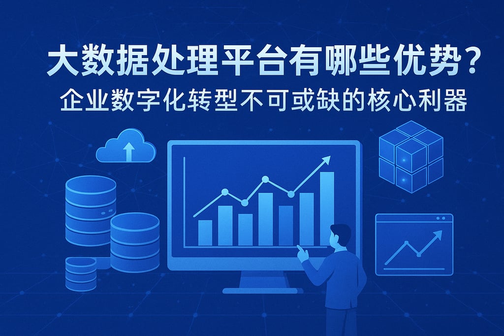 大数据处理平台有哪些优势？企业数字化转型不可或缺的核心利器
