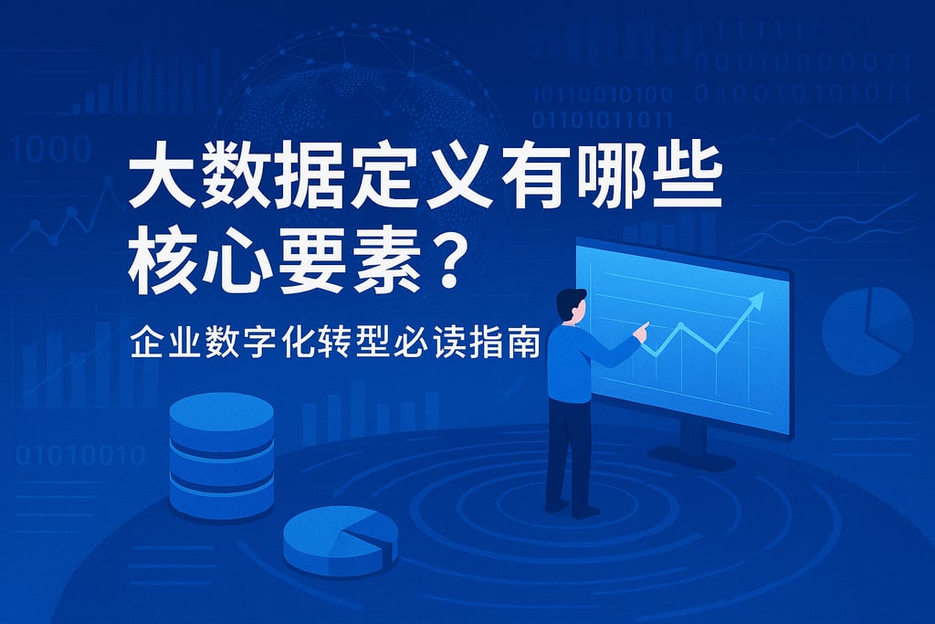 大数据定义有哪些核心要素？企业数字化转型必读指南