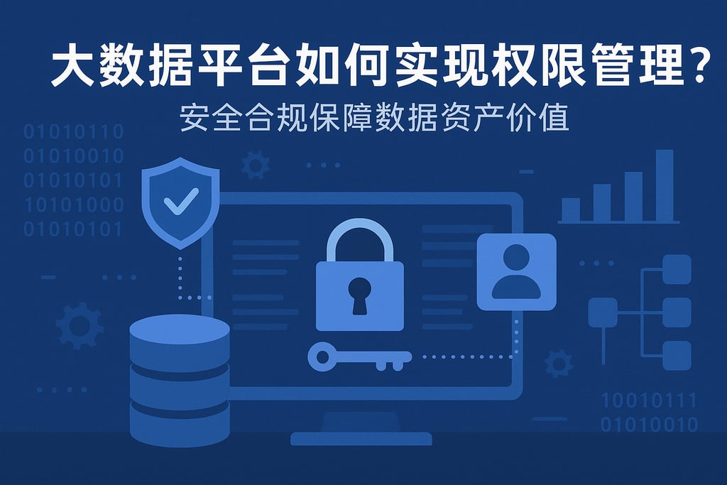 大数据平台如何实现权限管理？安全合规保障数据资产价值