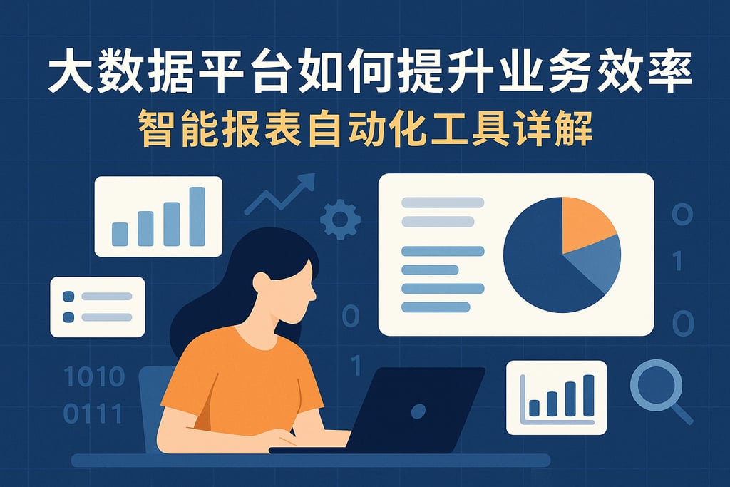 大数据平台如何提升业务效率？智能报表自动化工具详解