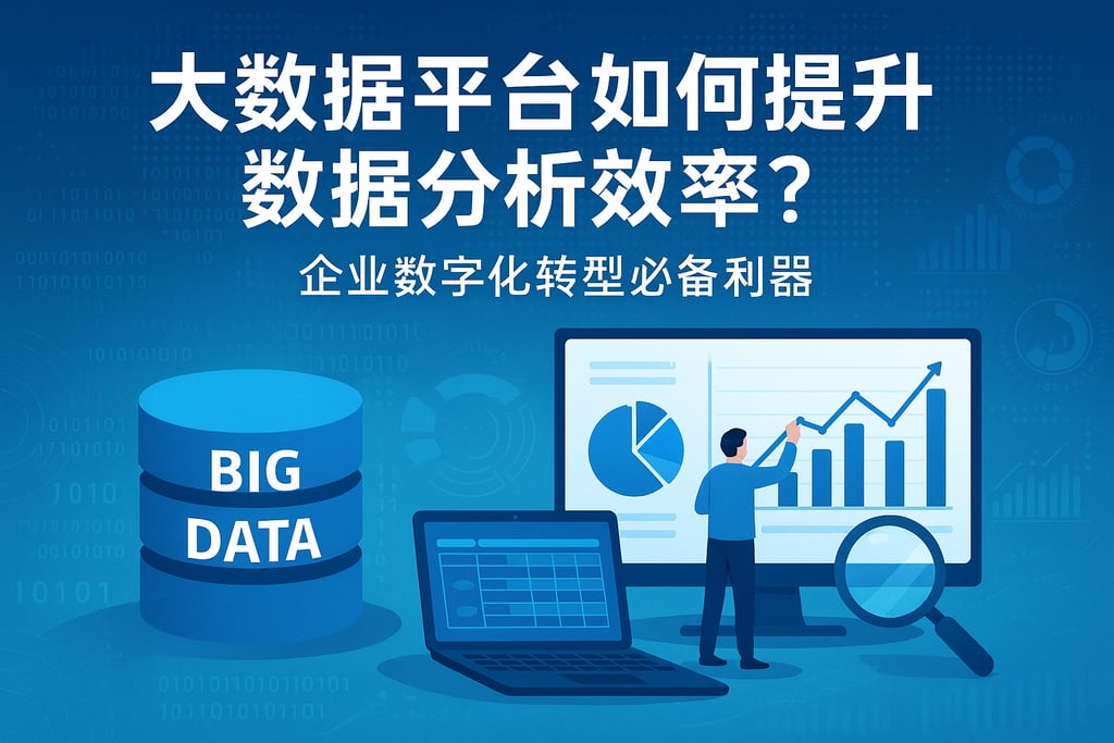 大数据平台如何提升数据分析效率？企业数字化转型必备利器