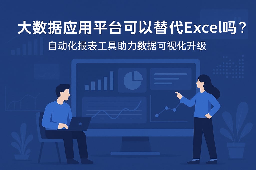 大数据应用平台可以替代Excel吗？自动化报表工具助力数据可视化升级