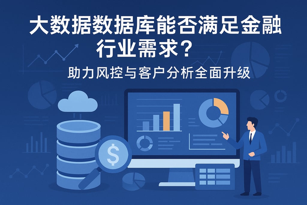 大数据数据库能否满足金融行业需求？助力风控与客户分析全面升级