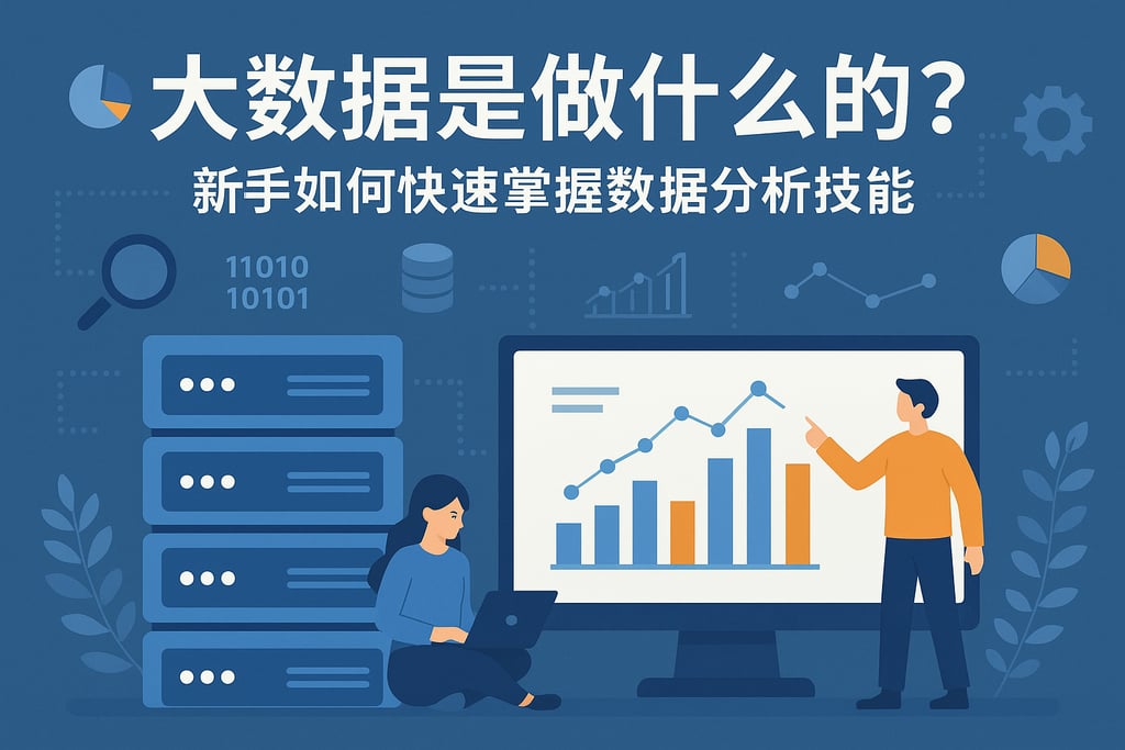 大数据是做什么的？新手如何快速掌握数据分析技能