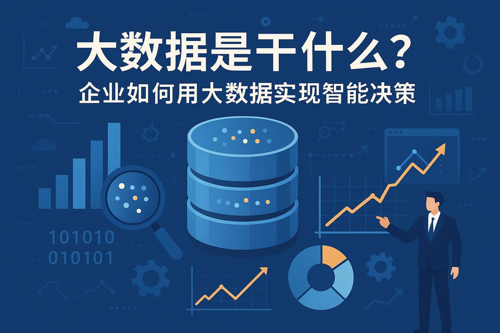 大数据是干什么的？企业如何用大数据实现智能决策