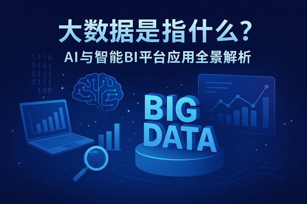 大数据是指什么？AI与智能BI平台应用全景解析