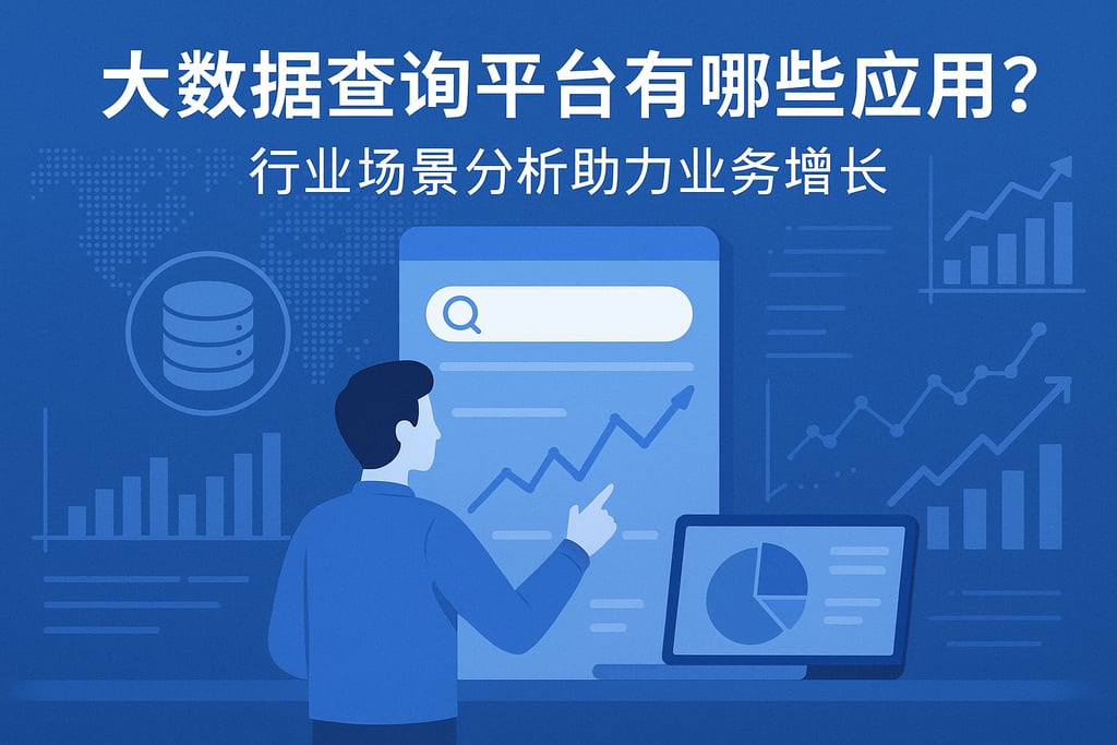 大数据查询平台有哪些应用？行业场景分析助力业务增长