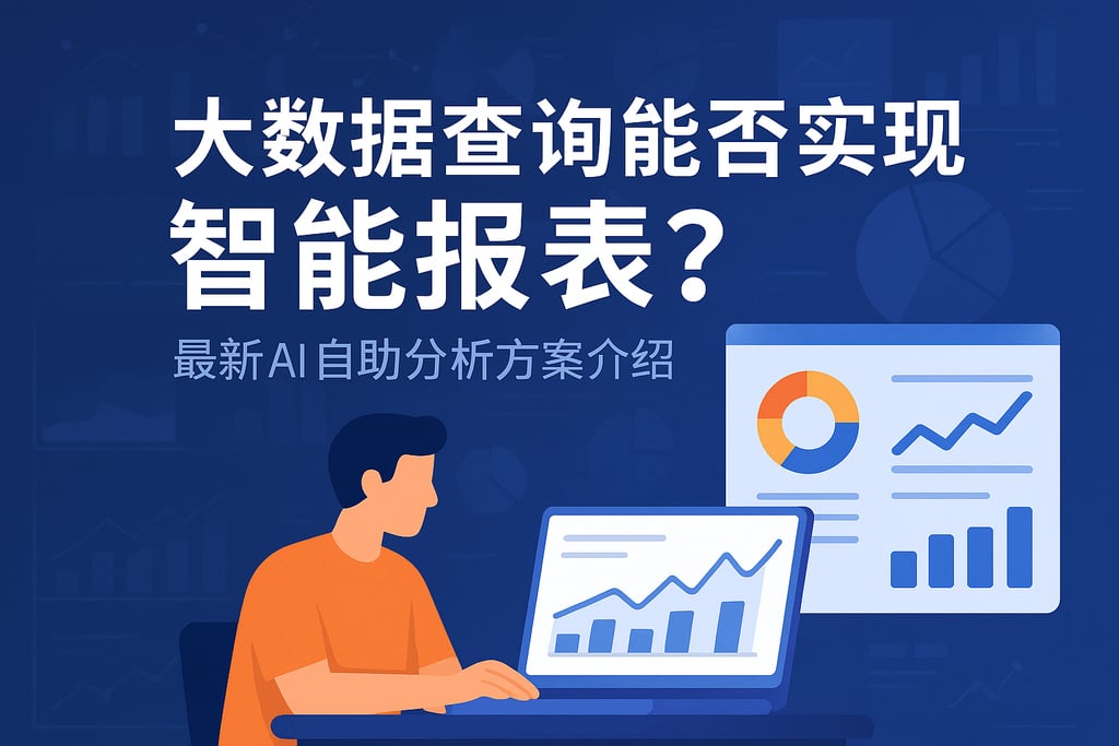 大数据查询能否实现智能报表？最新AI自助分析方案介绍