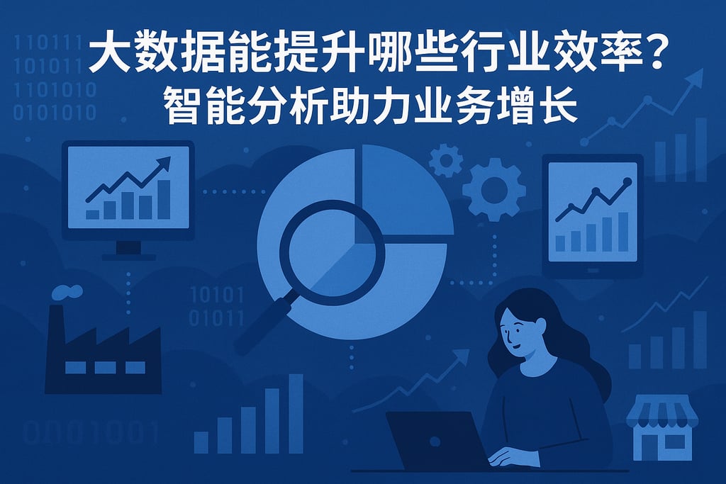 大数据概念能提升哪些行业效率？智能分析助力业务增长