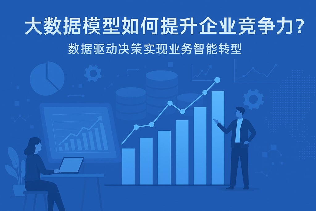大数据模型如何提升企业竞争力？数据驱动决策实现业务智能转型