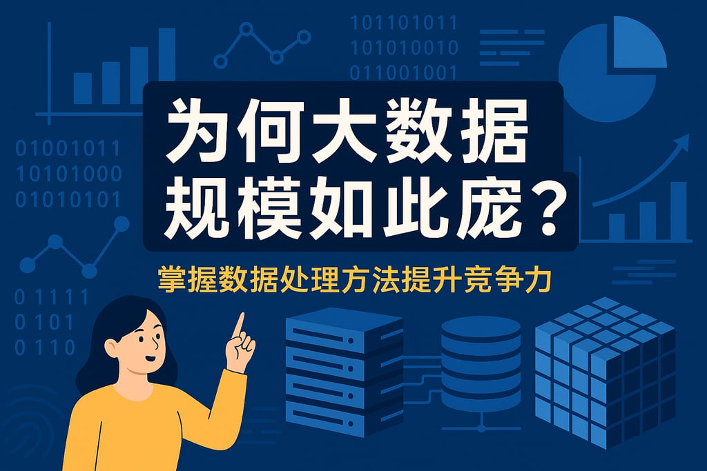 大数据的规模为何如此庞大？掌握数据处理方法提升竞争力
