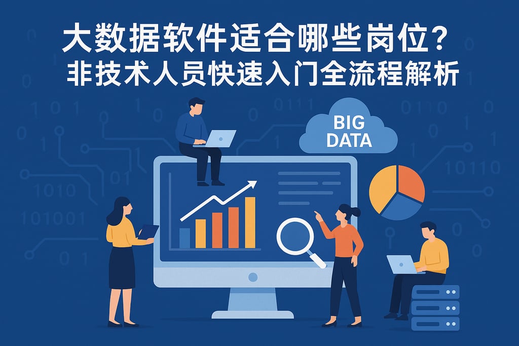 大数据软件适合哪些岗位？非技术人员快速入门全流程解析
